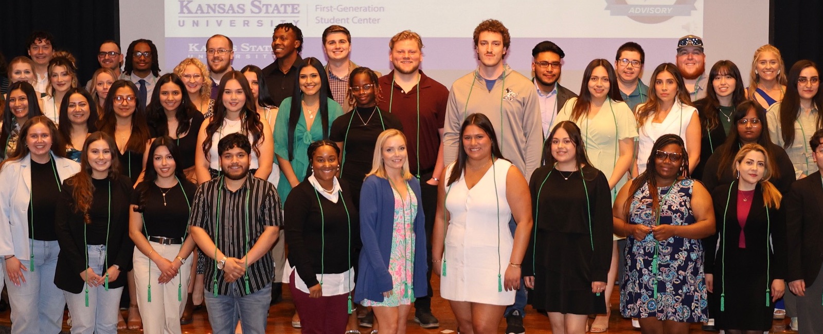 First-gen grads show off their green cords